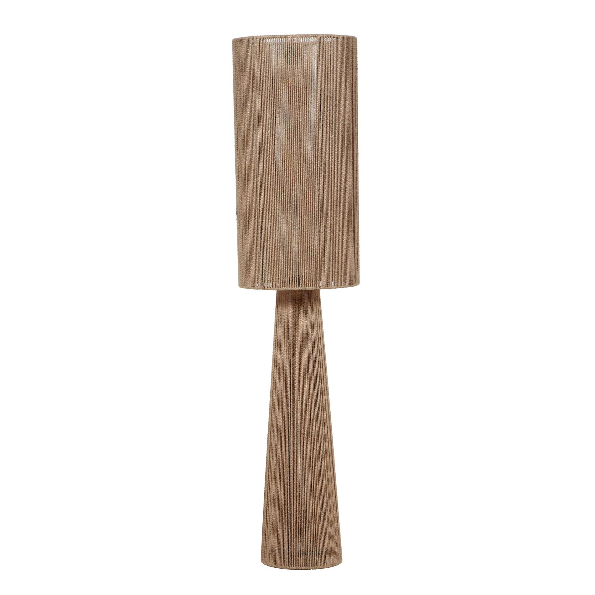 TOV Furniture Marza Natural Jute 2-Bulb Floor Lamp