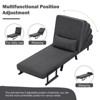 Aukfa 26'' Sleeper Sofa - 4-in-1 Convertible Chair Bed with 5-Position Adjustable Backrest for Small Spaces - 2 of 4