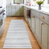 Area Rug Modern Minimalist Stripe Area Rug Bohemian Rug Low Pile Non Slip Non Shedding Indoor Floor Carpet Easy Cleaning for Bedroom Living Room - 3 of 4
