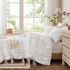 NicBex French Country King Size Comforter Set Bedding Set, Romantic Ruched Design Bedding Comforter Sets, 1 Comforter, Pillow Shams, Machine Washable - 4 of 4