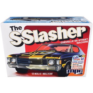 Skill 2 Model Kit Chevrolet Chevelle SS Street Machine "The SSlasher" 1/25 Scale Model by MPC - 1 of 4