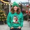 Simply Sage Market Women's Graphic Sweatshirt Just Waiting For Christmas Santa - 2 of 4