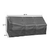 Summerset Shield Modular Cover Ultimate Protection for Your Outdoor Furniture Sofa Mercury - 2 of 4