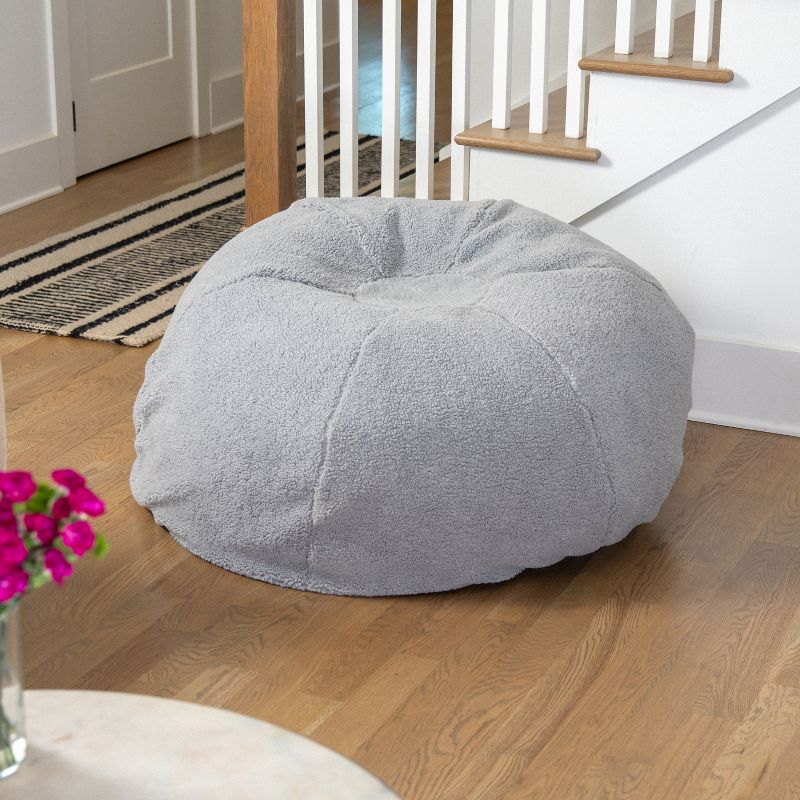 Flash Furniture Oversized Bean Bag Chair for Kids and Adults, 2 of 11
