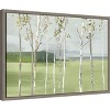 Amanti Art Birch Valley (Trees) by Allison Pearce Canvas Wall Art Print Framed 23 x 16-in. - 2 of 4