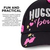 JoJo Siwa Little Girl’s Baseball Hat for Ages 4-7- Black/Pink - 3 of 4