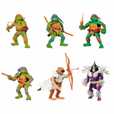 Teenage Mutant Ninja Turtles Movie Star Action Figure Set - 6 Pack