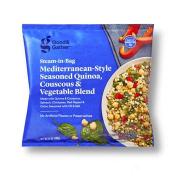 Frozen Mediterranean-Style Seasoned Quinoa, Couscous & Vegetable Blend - 12oz - Good & Gather™