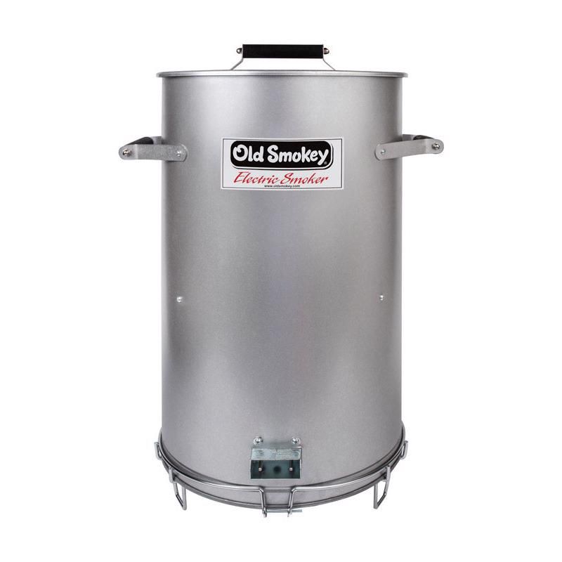 Old Smokey Products Wood Chips Bullet Smoker Silver, 1 of 2