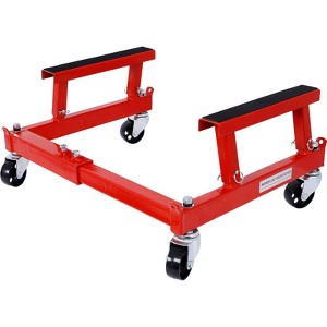 ATV Motorcycle Engine Cradle Dolly with 4 Swivel Casters Engine Cradle Dolly 1500 Lbs Weight Capacity Adjustable Heavy-Duty Steel  Vehicle Engine - 1 of 3