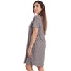 Just Love Short Sleeve Nightgown for Women – Cozy, Lightweight Sleepwear with Classic Design - 2 of 3