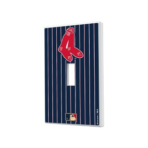 MLB Cooperstown East Teams Pinstripe Hidden-Screw Light Switch Plate for Single Toggle - 1 of 4