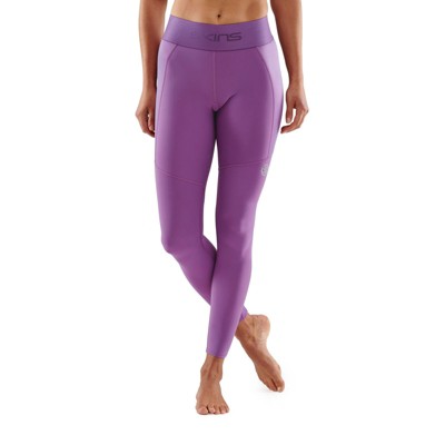 SKINS SERIES-3 Women's Thermal Compression Long Tights-Improve Circulation, Reduce Soreness for Running, Hiking & Workouts Amethyst X-Large
