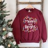 Simply Sage Market Women's Graphic Sweatshirt Merry and Bright Lights - 3 of 4
