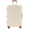 4-Piece Luggage Set,Expandable ABS Hardshell Luggage Sets Spinner 20 In/28 In  With TSA Lock,Travel Duffel Bag And Toiletry Bag-Cuddlewood - 3 of 4