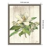 Amanti Art Magnolia de Printemps Flower by Sue Schlabach Canvas Wall Art Print Framed 16 x 20-in. - 4 of 4