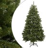 vidaXL Artificial Hinged Christmas Tree Green PVC (polyvinylchloride), Metal - 2 of 4
