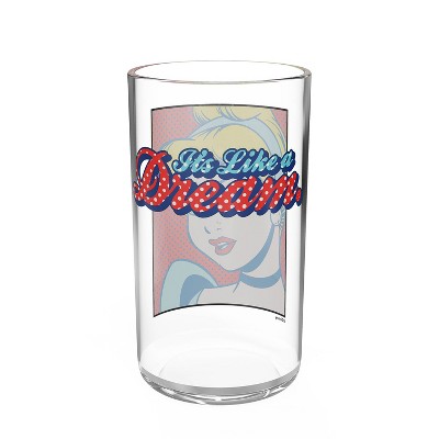 Disney 100 Years of Wonder Glitter Pint Glass | Holds 16 Ounces