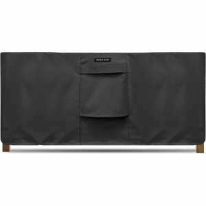 KHOMO GEAR Square Table Cover – Waterproof, Heavy-Duty Outdoor Furniture Cover in Black – Fits Patio Coffee, Side & Small Square Tables - 70x25x34 - 1 of 1