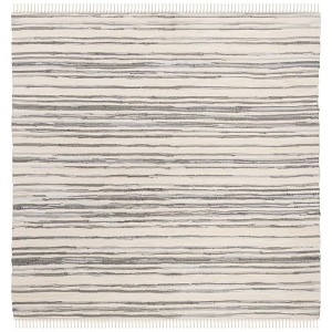 Rag Rug RAR126 Hand Woven Indoor Rugs - Safavieh - 1 of 4