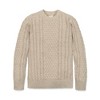 Men's  Organic Cotton Fisherman Sweater, Adult - 4 of 4
