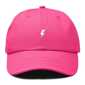 Dalix Lil Bolt Embroidered Cotton Summer Outdoor Baseball Cap Dad Hat Mens - 1 of 4
