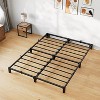Metal Bed Frame with 6 Inch Height - Heavy Duty Steel Slat Support, Noise Free Design, Under Bed Storage Space, No Box Spring Needed - 2 of 4