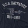 Women's Star Trek Hathaway Athletic Loose T-Shirt Navy - 2 of 4