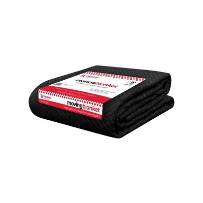 Natural Home Moving Blanket Small Poly Bag: Automotive Interior Cover, Black, Polyester, 72"x80", Freestanding