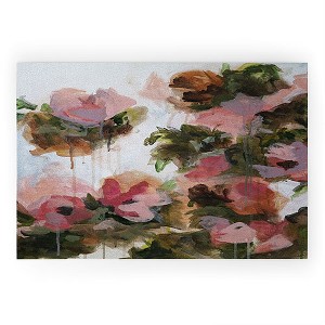 Laura Fedorowicz Floral Muse Looped Vinyl Welcome Mat - Society6 - 1 of 4