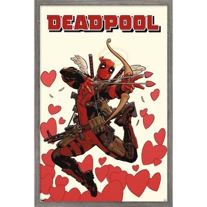Trends International Marvel Comics Deadpool - Cupid Framed Wall Poster Prints - 1 of 4