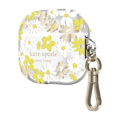 Kate Spade New York Protective Airpods (3rd Generation) Case - Yellow  Floral Medley : Target