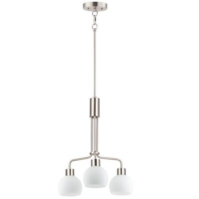 Maxim Lighting Coraline 3 - Light Chandelier in  Satin Nickel