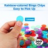 GSE Bingo Game Set with 50/100 Bingo Cards, 500/1000 Colorful Bingo Chips & Deck Bingo Calling Cards - 3 of 4