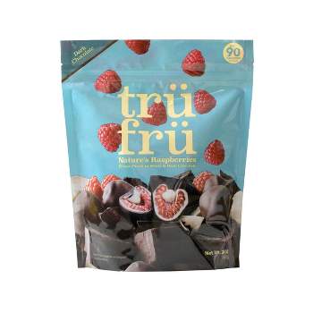 Tru Fru White And Milk Chocolate Frozen Strawberries - 8oz : Target