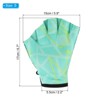 Unique Bargains Swimming Diving Training Resistance Webbed Aquatic Gloves 2 Pairs - 2 of 4