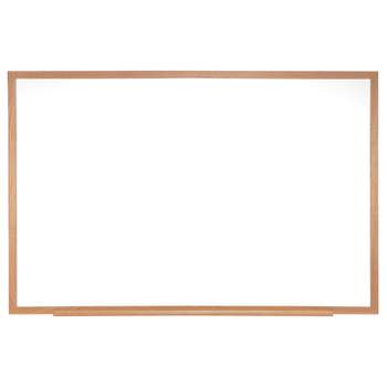 Ghent® Non-Magnetic Whiteboard with Wood Frame, 2'H x 3'W