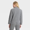 Women's Long Sleeve Brushed Interlock Mockneck Top - A New Day™ - 2 of 4