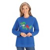 Collections Etc Embroidered Feather Friends Sweatshirt - 2 of 4