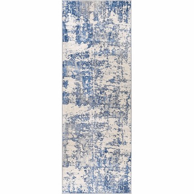 Hauteloom Lubao Blue Contemporary Rug
