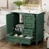 Versatile Bathroom Vanity with Sink: Elevate Your Space with Clean Lines and Contemporary Style in Any Finish - 2 of 4