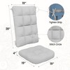 Hyleory Outdoor Seat/Back Cushion, Ultra Soft Cushion for Patio Seats - 4 of 4