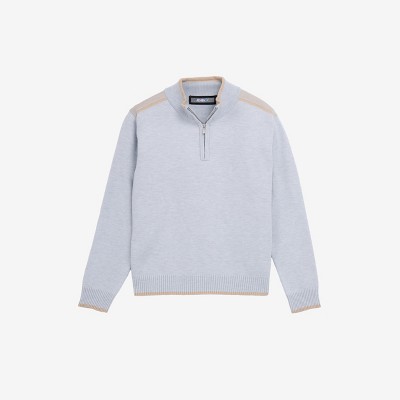 RAW X Kid's and Boy's Quarter-Zip Pullover Sweater