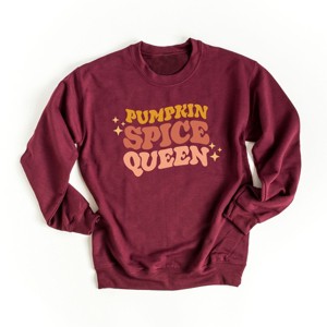 Simply Sage Market Pumpkin Spice Queen Sweatshirt - 1 of 4