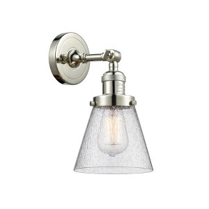 Cone - 1 Light Wall Sconce In Industrial Style-10 Inches Tall and 6.25 Inches Wide - 1 of 4