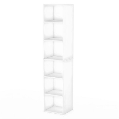 NicBex 6-Tier Modern Cube Bookshelf with Storage Display Shelves Bookcases for Living Room Home Office