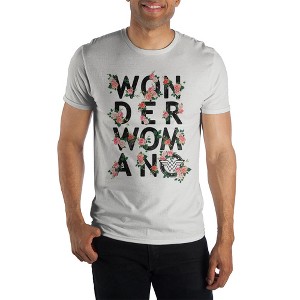 DC Comics Wonder Woman Women's White Tee Shirt T-Shirt - 1 of 1