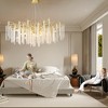 BAOURE 8 Light 23-in Crystal Tree Branches Chandeliers Gold Luxury  Pendant Light Fixture  for Dining Room Bedroom Living Room Entryway - 4 of 4