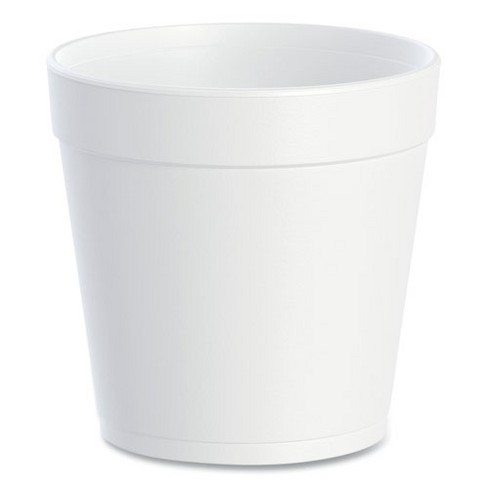 Dart Foam Containers, 32 oz, White, 25/Bag, 20 Bags/Carton - image 1 of 4