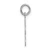 Black Bow Jewelry 14k White Gold, Sophia Collection, Small Script Initial A Pendant - 2 of 4